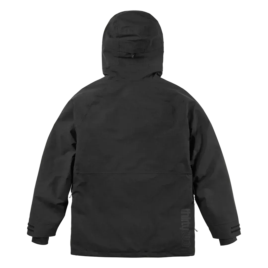 TM Recycled x Kerkela Jacket Black | thirtytwo US Non-Insulated Jacket ThirtyTwo Rider Driven Snowboarding Snow Premium