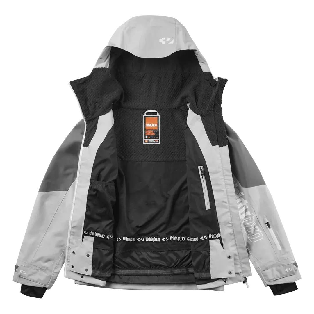 Women's Nova Non - Insulated Jacket Gray | thirtytwo US Non-Insulated Jacket ThirtyTwo Rider Driven Snowboarding Snow Premium