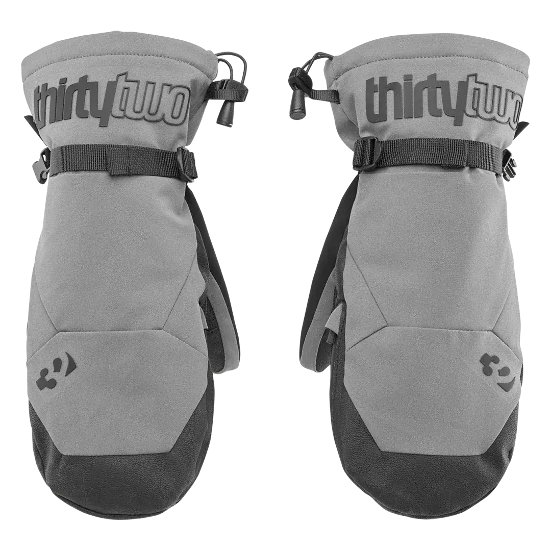 Men's TM Mitt Gloves Charcoal | thirtytwo US Gloves ThirtyTwo Rider Driven Snowboarding Snow Premium