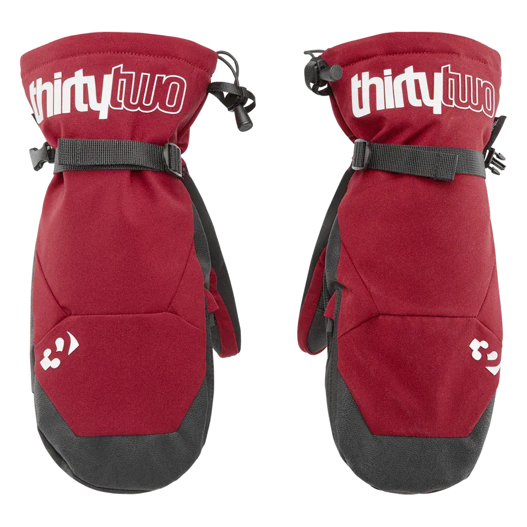 Men's TM Mitt Gloves Brick | thirtytwo US Gloves ThirtyTwo Rider Driven Snowboarding Snow Premium