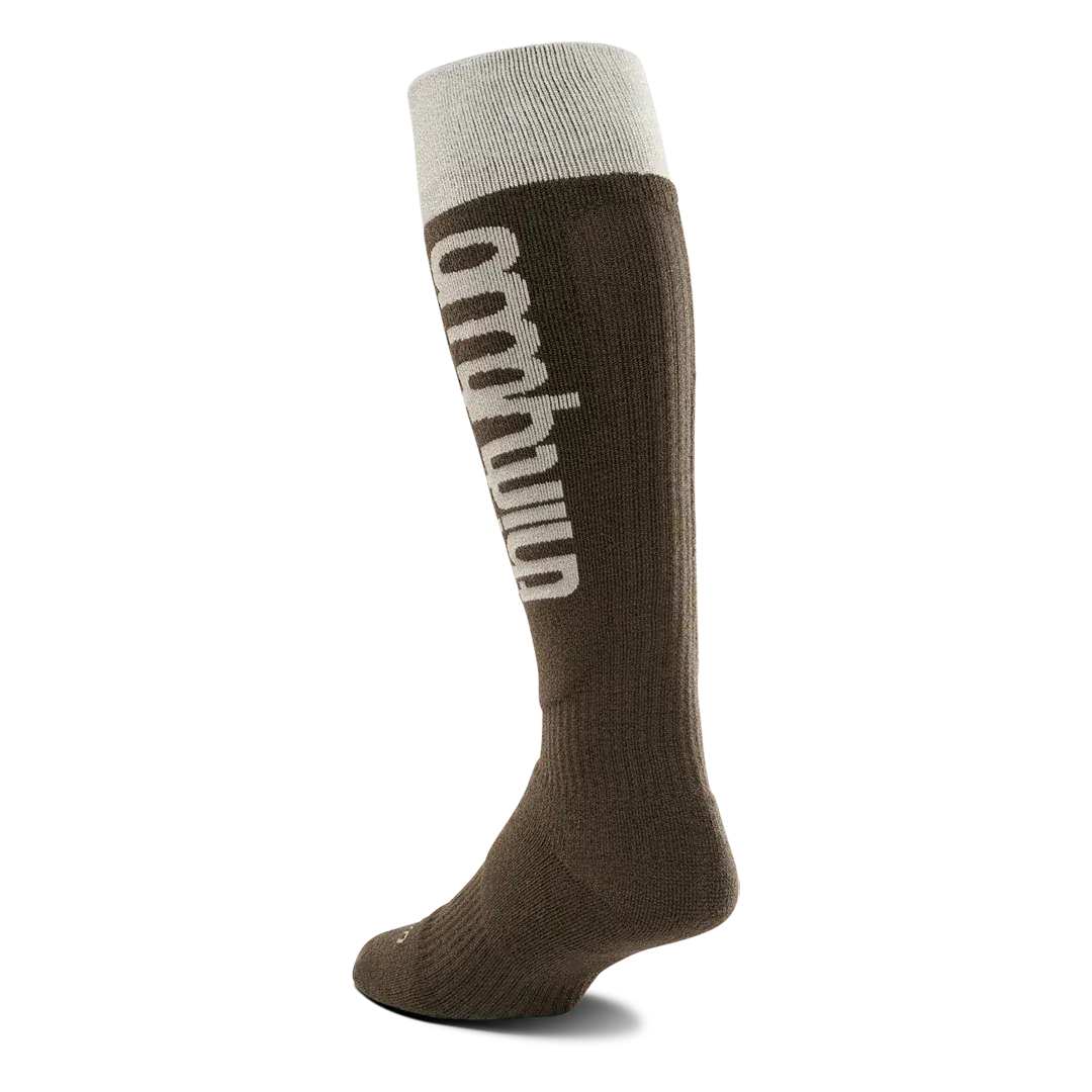 Men's Jones Merino Specialty Sock Brown | thirtytwo US Specialty Sock ThirtyTwo Rider Driven Snowboarding Snow Premium