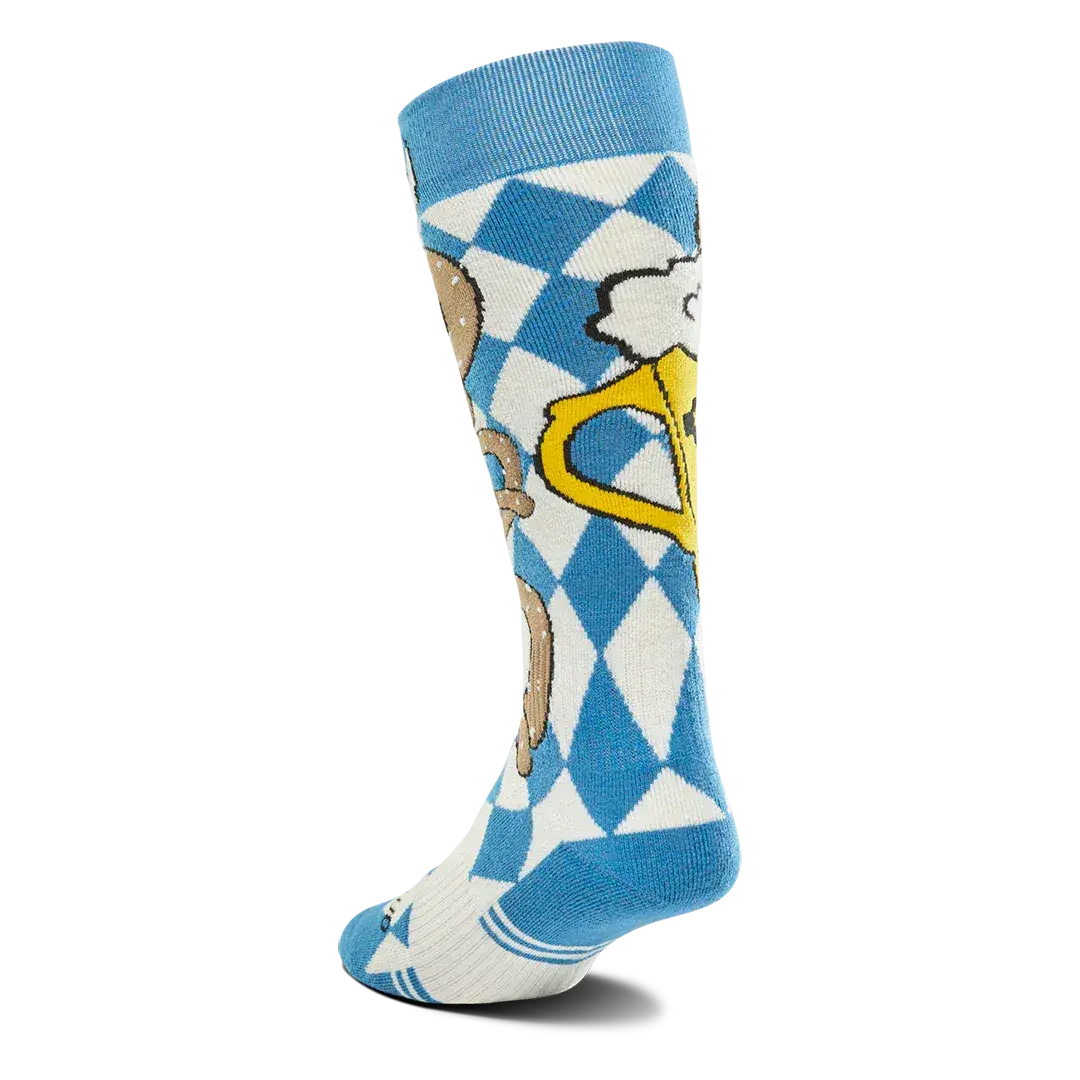 Men's TM Merino Specialty Blue Sock | thirtytwo US Specialty Sock ThirtyTwo Rider Driven Snowboarding Snow Premium