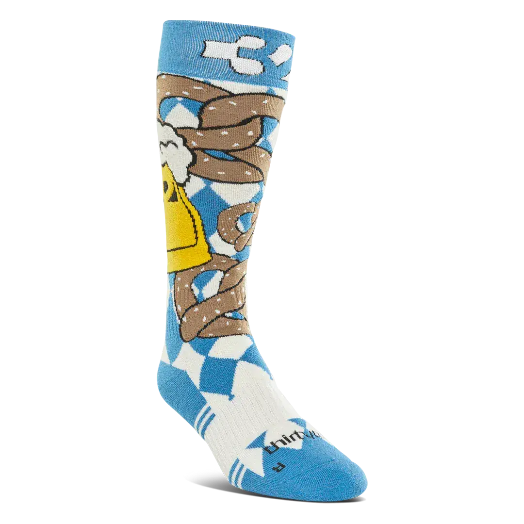 Men's TM Merino Specialty Blue Sock | thirtytwo US Specialty Sock ThirtyTwo Rider Driven Snowboarding Snow Premium