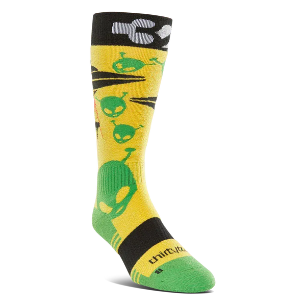 betty rides snowboard sock Boop Women's Compression Socks Designed with thermoregulating fibers Thirtytwo | Snowboard Socks -