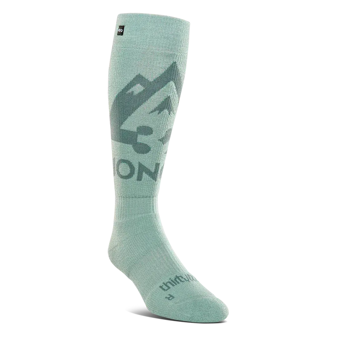 Women's Jones Specialty Sock Light Blue | thirtytwo US Specialty Sock ThirtyTwo Rider Driven Snowboarding Snow Premium