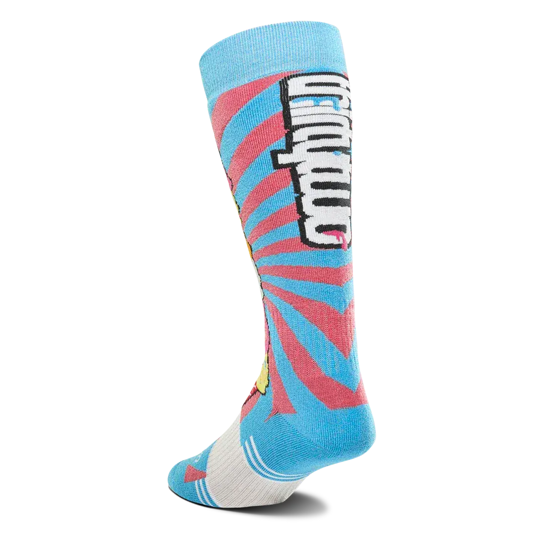 Women's Double Specialty Sock Aqua | thirtytwo US Specialty Sock ThirtyTwo Rider Driven Snowboarding Snow Premium