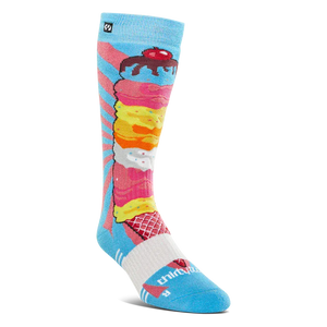Women's Double Specialty Sock Aqua | thirtytwo US Specialty Sock ThirtyTwo Rider Driven Snowboarding Snow Premium