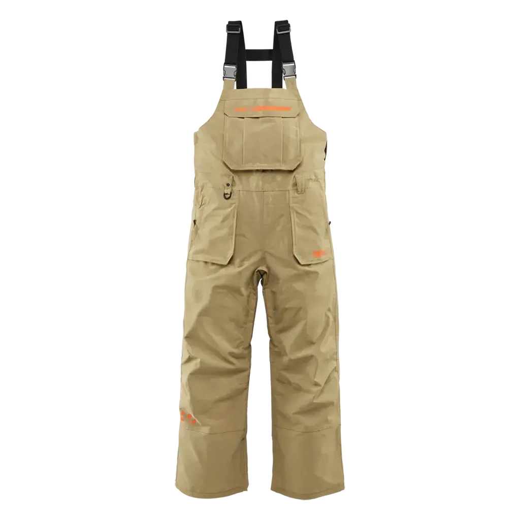 thirtytwo スノーボード ビブパンツ BIB Basement Bib Non - Insulated Pants Khaki | thirtytwo US