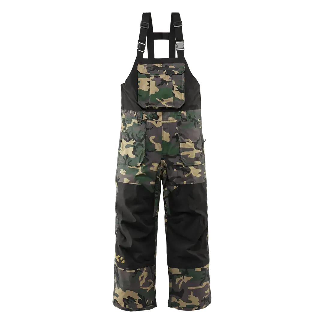 Basement Bib Non - Insulated Pants Camo | thirtytwo US Non-Insulated Pants ThirtyTwo Rider Driven Snowboarding Snow Premium