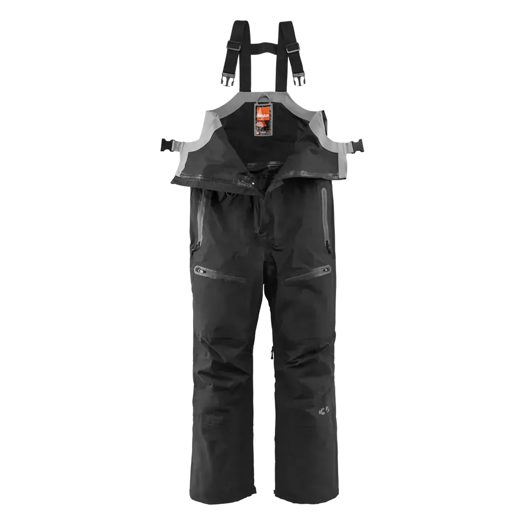 TM-3 Recycled Bib Pants Black/Grey | thirtytwo US Non-Insulated Pants ThirtyTwo Rider Driven Snowboarding Snow Premium