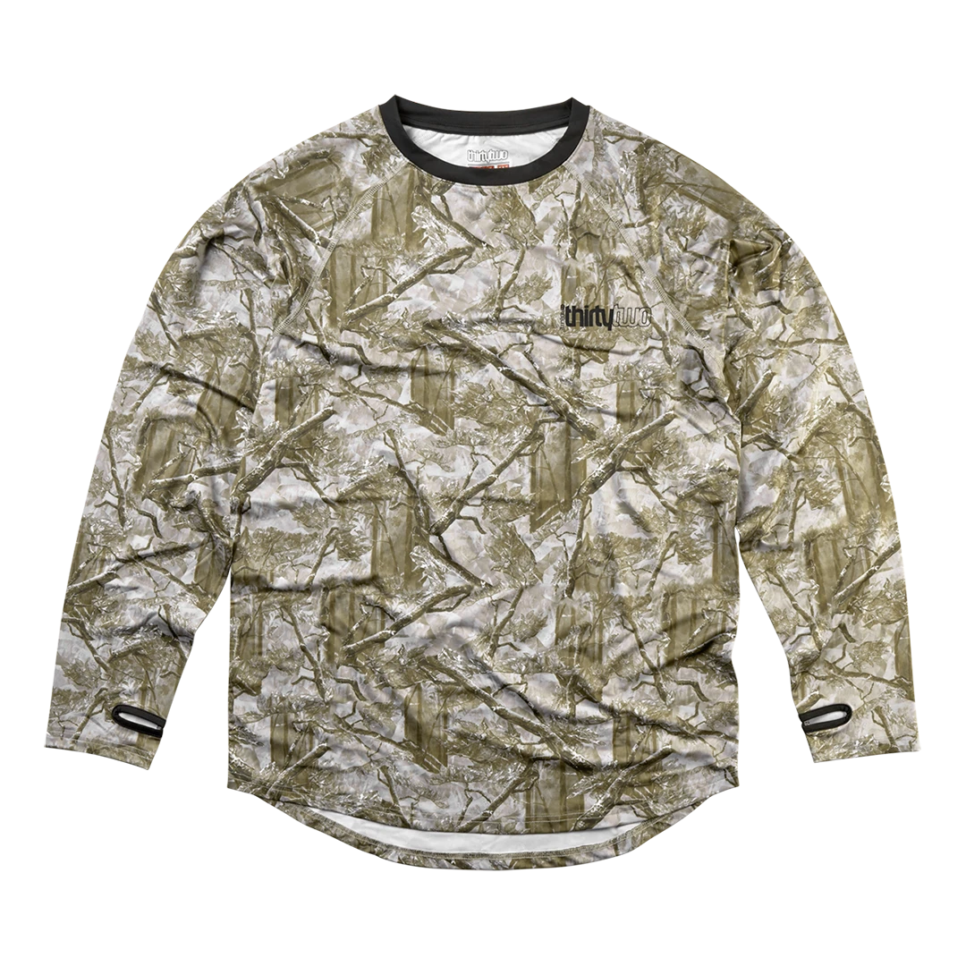 THIRTYTWO - THIRTYTWOサーティーツーRIDELITE L/S 黒Lファーストレイヤー THIRTYTWO - THIRTYTWOサーティーツーRIDELITE L/S 黒L
