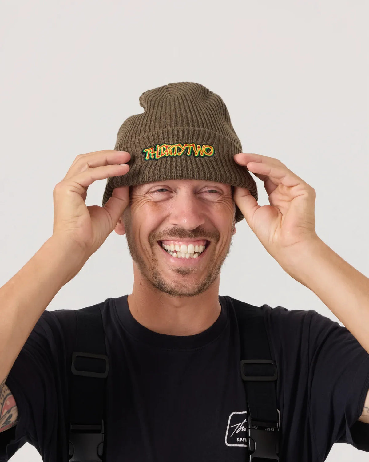 PMA BEANIE Accessories Thirtytwo TOBACCO Rider Driven Snowboarding Snow Premium 7630961809119 T.27.BEM.PMB.258.OS.1