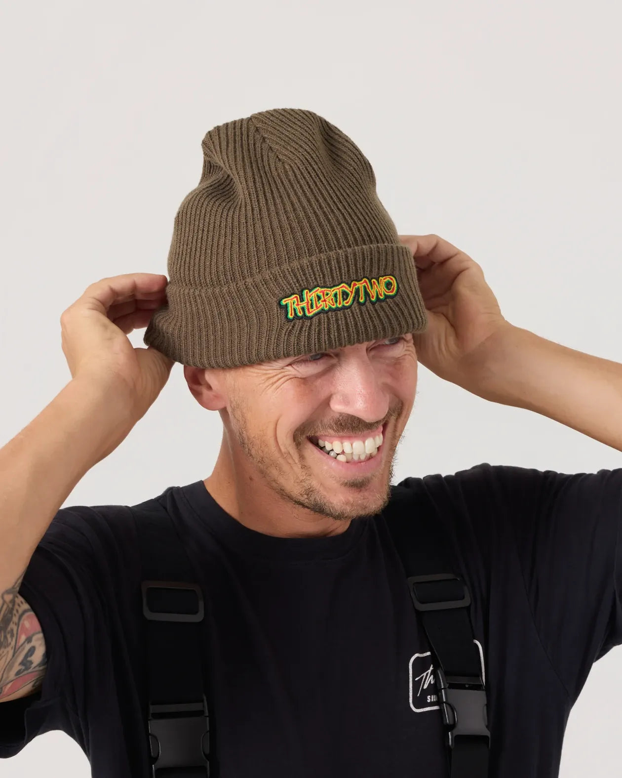 PMA BEANIE Accessories Thirtytwo TOBACCO Rider Driven Snowboarding Snow Premium 7630961809119 T.27.BEM.PMB.258.OS.1
