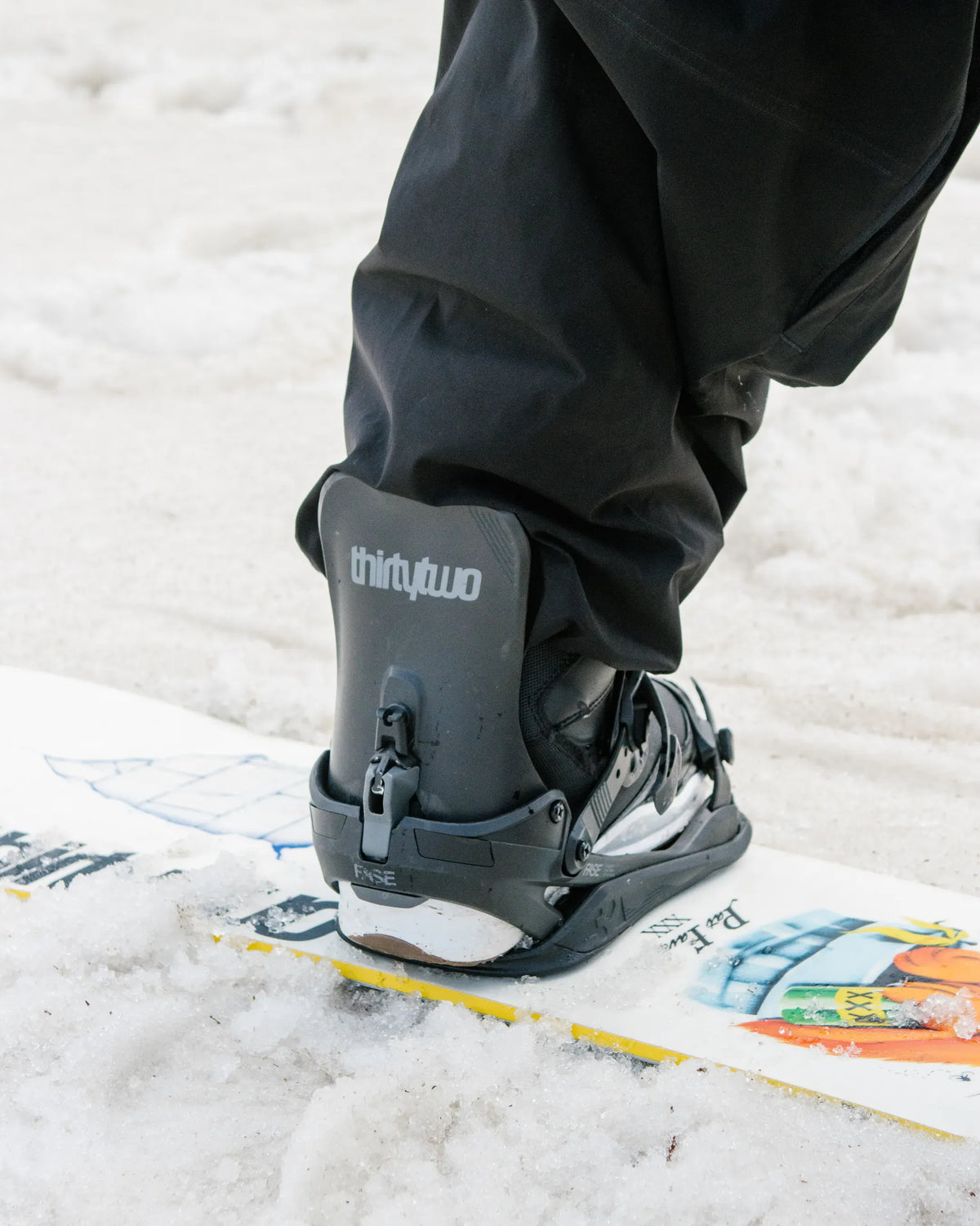 Basin FASE Bindings Thirtytwo Rider Driven Snowboarding Snow Premium