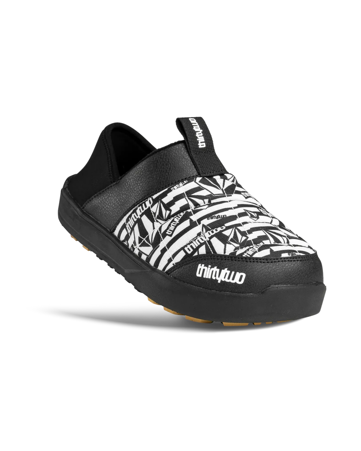 The Lounger Footwear Thirtytwo Black White Volcom / 050 Rider Driven Snowboarding Snow Premium 7630961802806 T.27.BTM.LGV.976.050.1