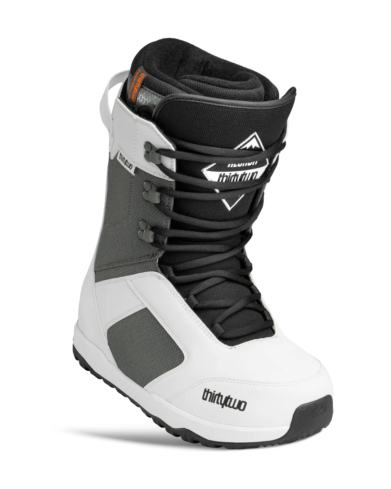 Recruit Boots Thirtytwo White / Grey / Black / 8 Rider Driven Snowboarding Snow Premium 7630961802394 T.27.BTM.REC.126.080.1