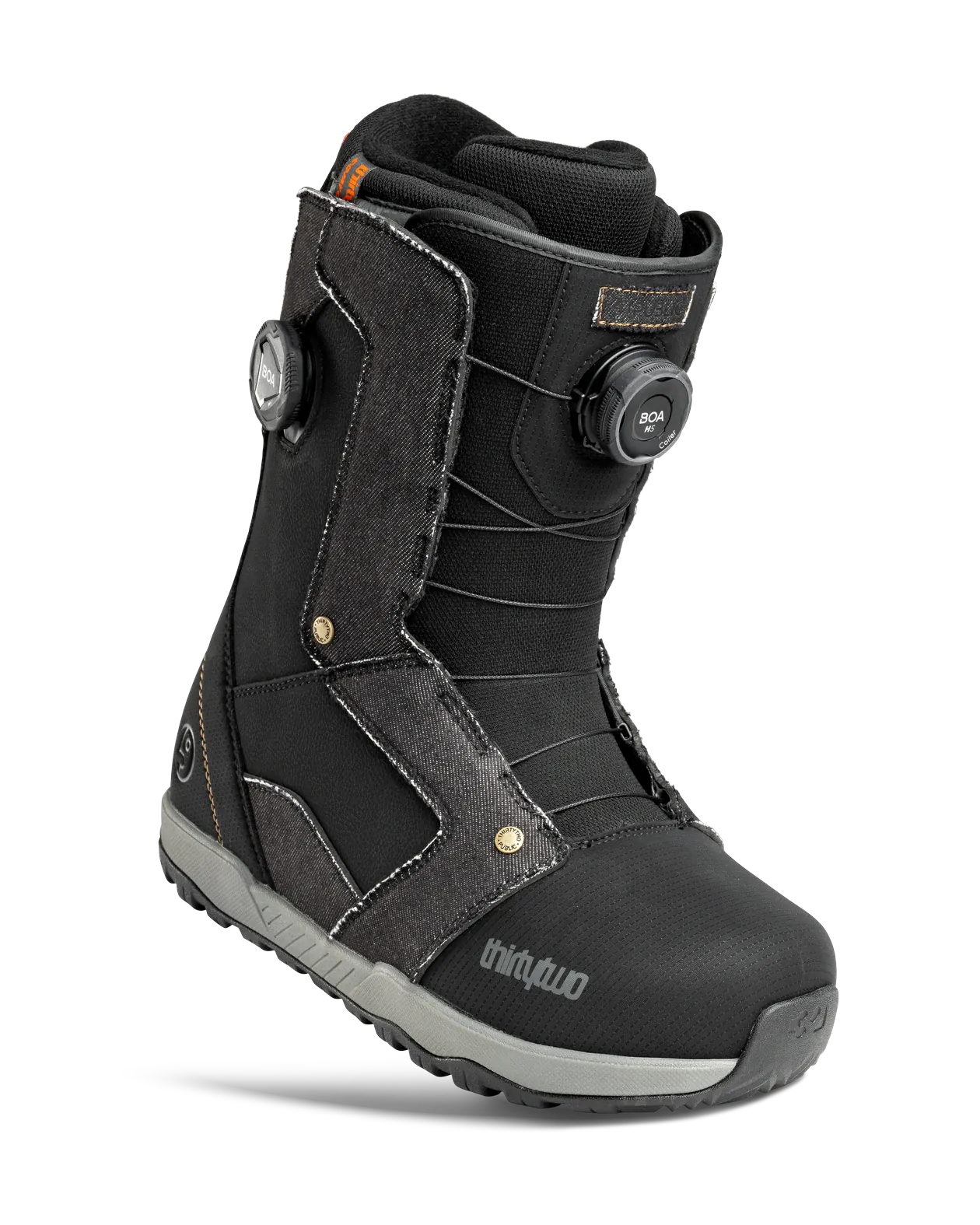 Stw Db Public Boots Thirtytwo Black Denim / 6 Rider Driven Snowboarding Snow Premium 7630961800864 T.27.BTM.SDP.763.060.1