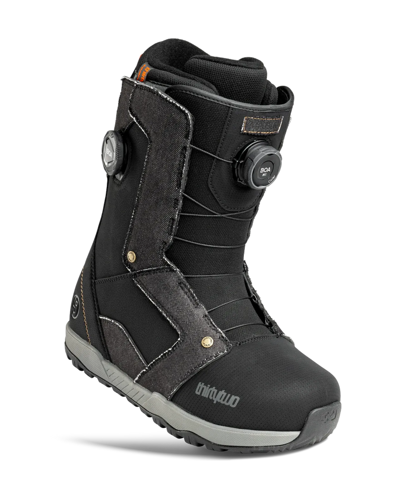 Stw Db Public Boots Thirtytwo Black Denim / 6 Rider Driven Snowboarding Snow Premium 7630961800864 T.27.BTM.SDP.763.060.1