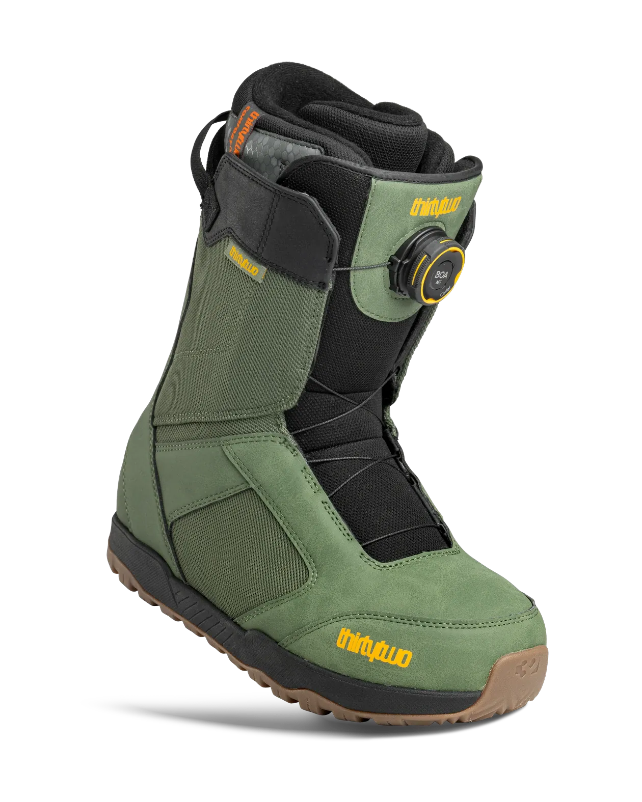 Shifty Boa Boots Thirtytwo Green / 7 Rider Driven Snowboarding Snow Premium 7630961801762 T.27.BTM.STB.300.070.1