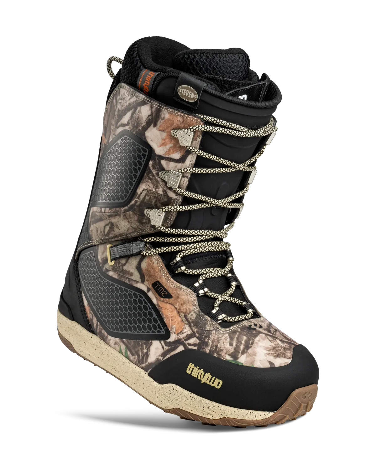 Tm-2 Stevens Boots Thirtytwo Camo / 8 Rider Driven Snowboarding Snow Premium 7630680897756 T.27.BTM.TMS.341.080.1