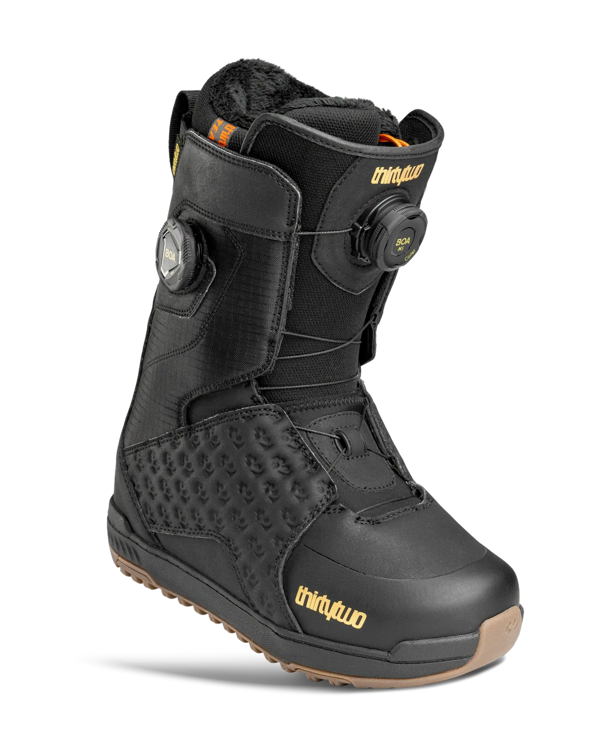 Lashed Db W'S Boots Thirtytwo Black / Gold / 6.5 Rider Driven Snowboarding Snow Premium 7630680899163 T.27.BTW.LDW.970.065.1