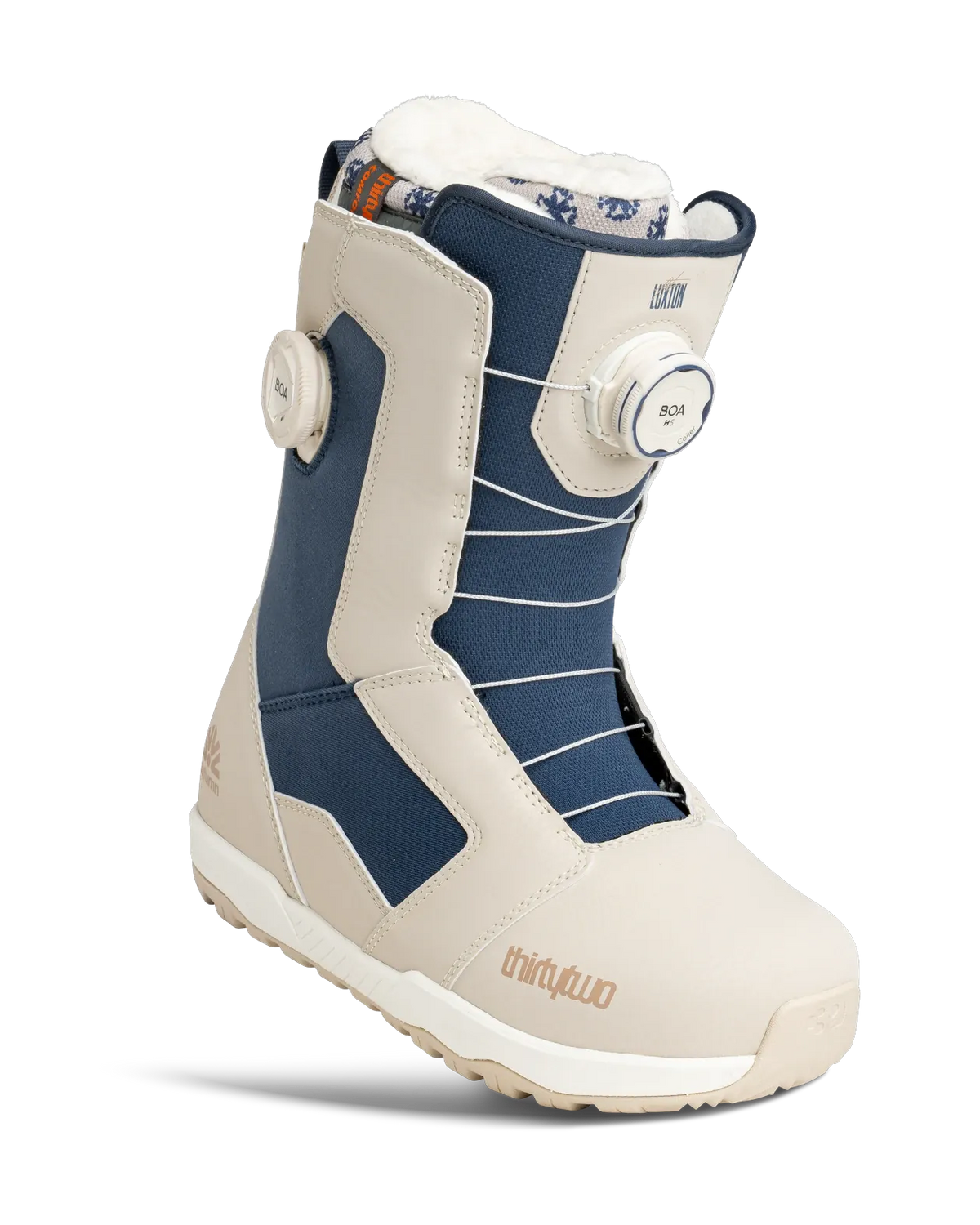 Stw Db W'S Luxton X Autumn Boots Thirtytwo Tan / Blue / 5 Rider Driven Snowboarding Snow Premium 7630961801113 T.27.BTW.SLA.265.050.1