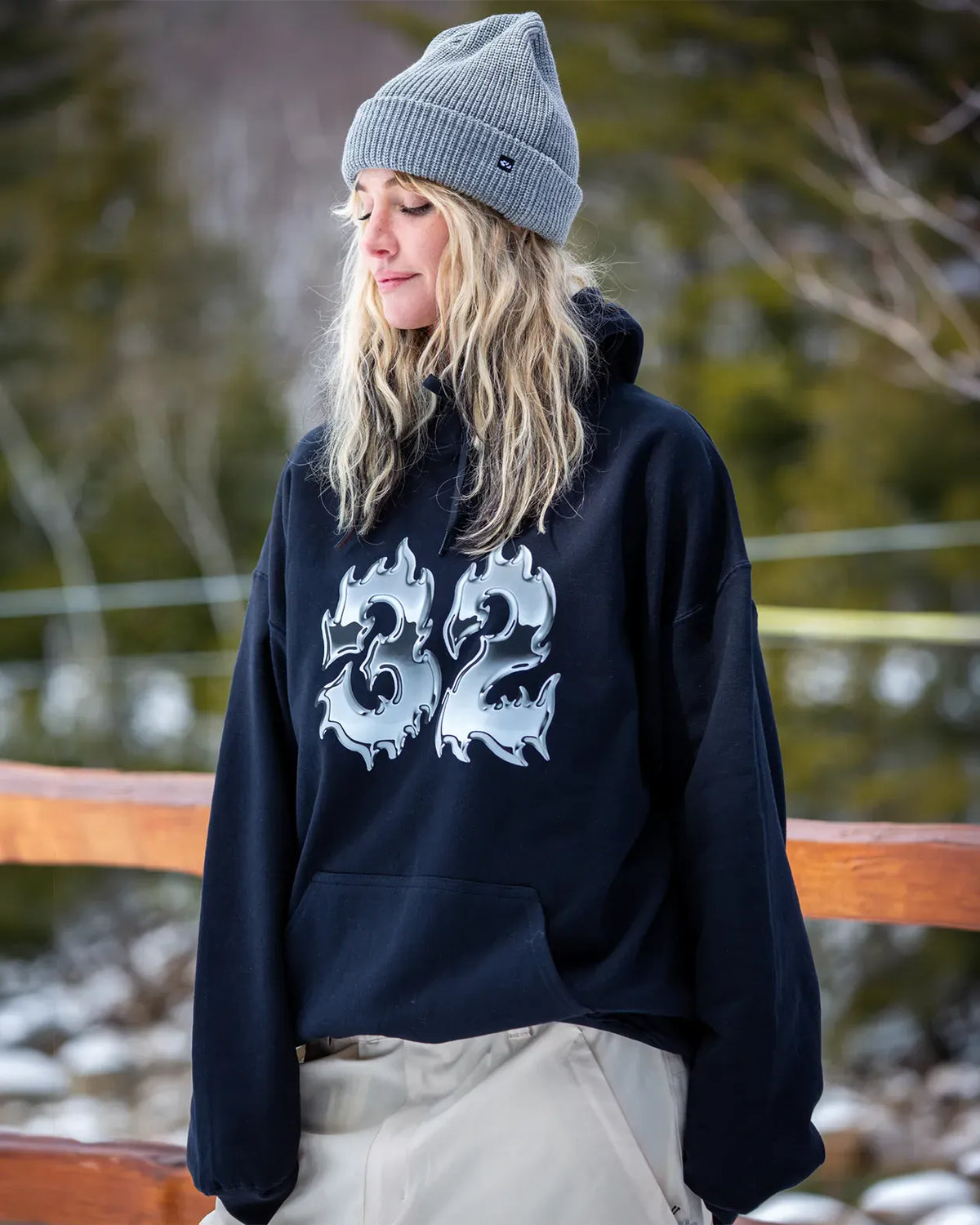 CHROME HOODIE Apparel Lifestyle Thirtytwo BLACK / XL Rider Driven Snowboarding Snow Premium 7630961808075 T.27.FEM.CHD.001.5XL.1