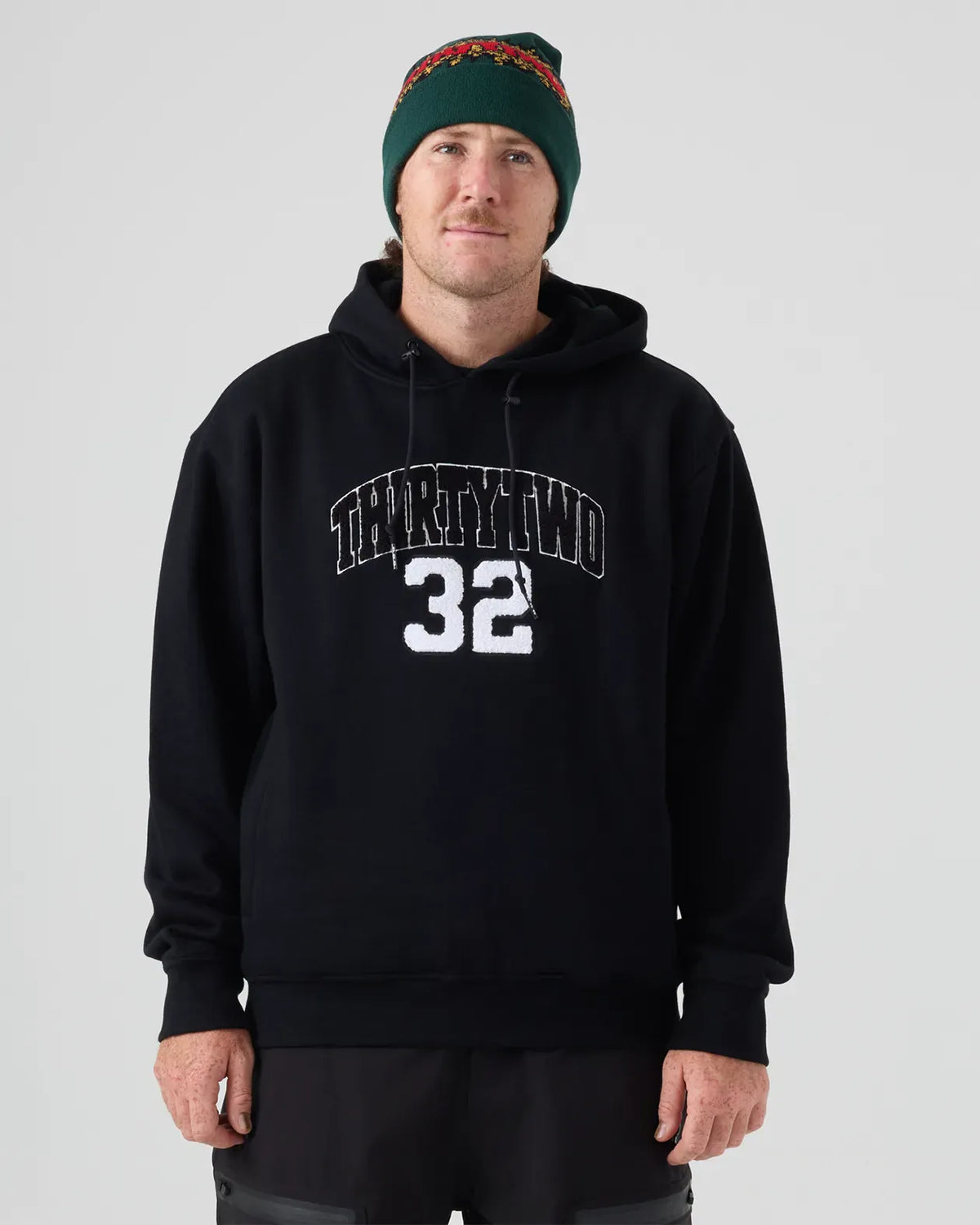 32 TECH HOODIE Apparel Technical Thirtytwo BLACK / S Rider Driven Snowboarding Snow Premium 7630961807245 T.27.FEM.THH.001.2S.1