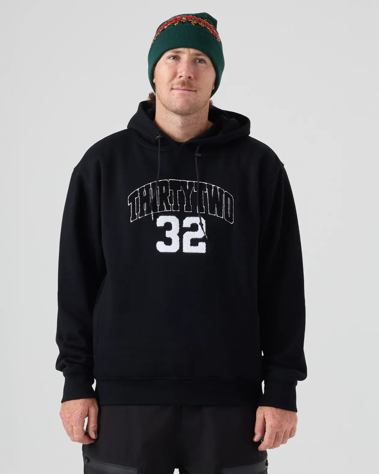 32 TECH HOODIE Apparel Technical Thirtytwo BLACK / S Rider Driven Snowboarding Snow Premium 7630961807245 T.27.FEM.THH.001.2S.1