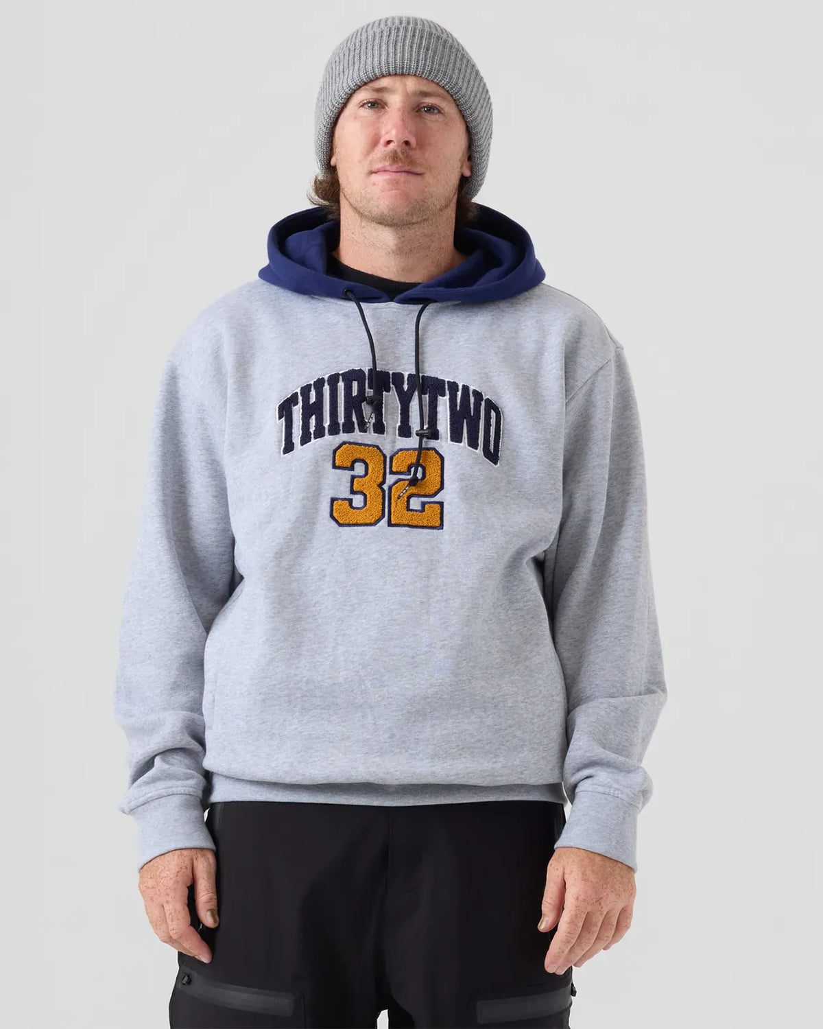 32 TECH HOODIE Apparel Technical Thirtytwo GREY/HEATHER / S Rider Driven Snowboarding Snow Premium 7630961807290 T.27.FEM.THH.043.2S.1