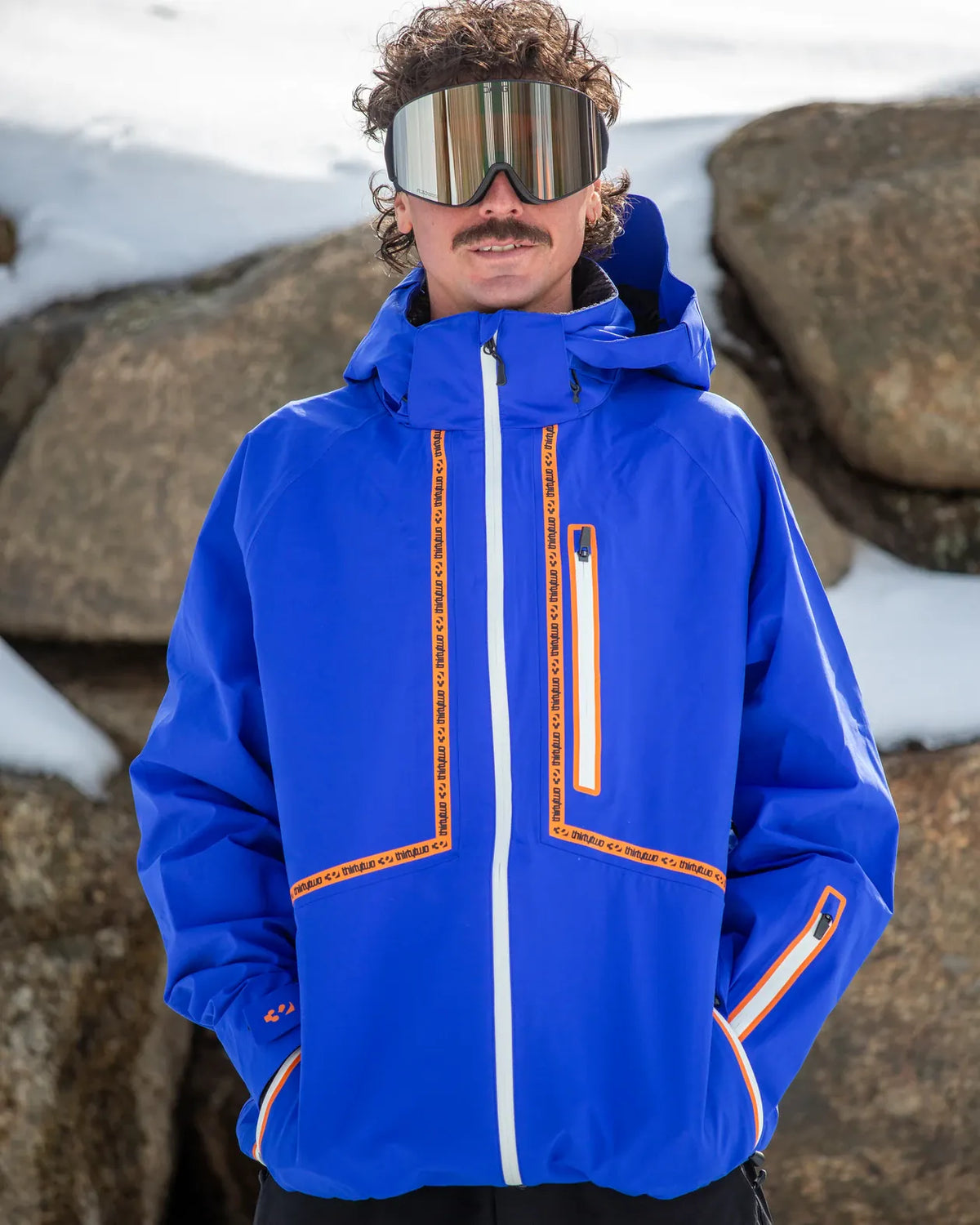 GRASSER JACKET Outerwear Thirtytwo BLUE / XS Rider Driven Snowboarding Snow Premium 7630961805302 T.27.JKM.GSJ.400.1XS.1