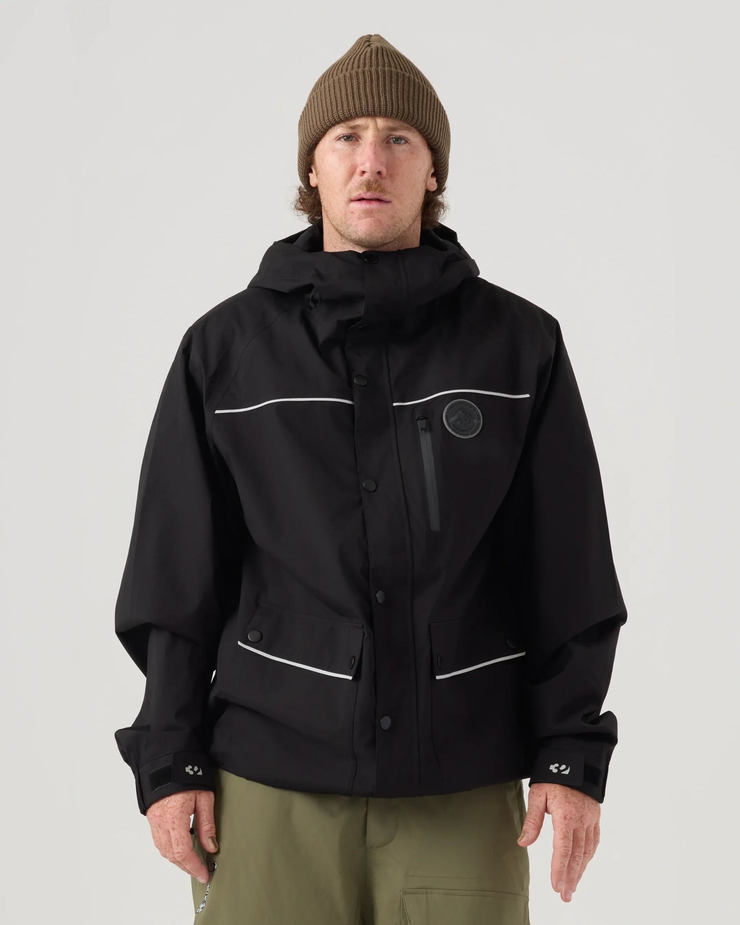 INTROVERT JACKET Outerwear Thirtytwo BLACK / XXL Rider Driven Snowboarding Snow Premium 7630961805838 T.27.JKM.ITJ.001.6XXL.1