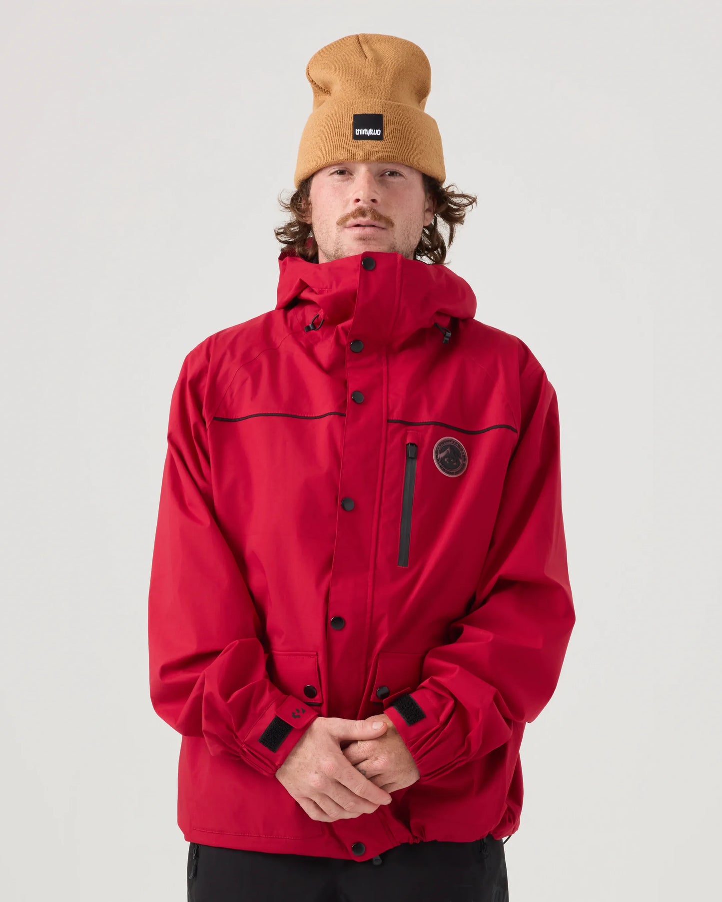 INTROVERT JACKET Outerwear Thirtytwo RED / XS Rider Driven Snowboarding Snow Premium 7630961805722 T.27.JKM.ITJ.600.1XS.1