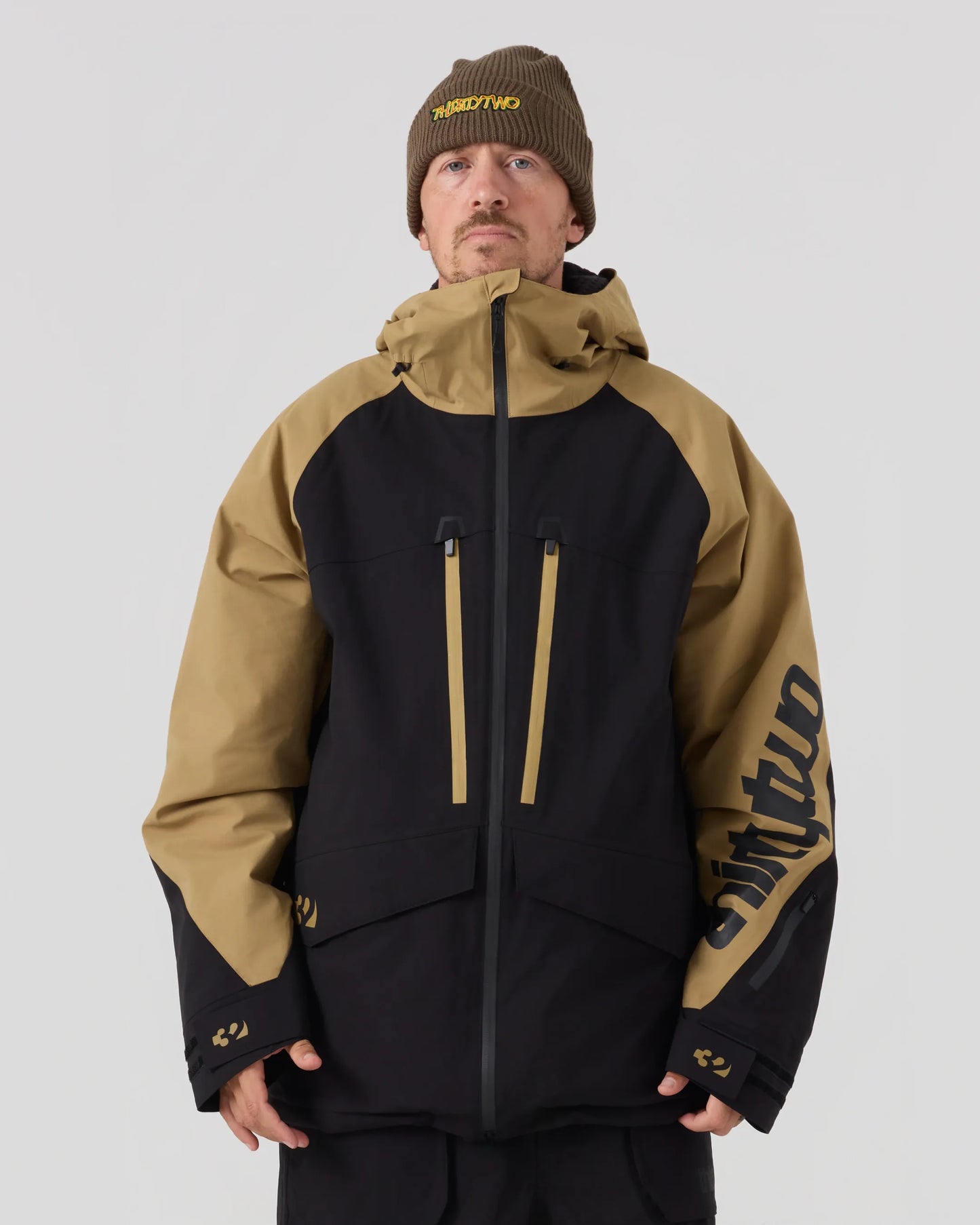 LASHED INSULATED JACKET Outerwear Thirtytwo KHAKI / XS Rider Driven Snowboarding Snow Premium 7630961804466 T.27.JKM.LIJ.255.1XS.1