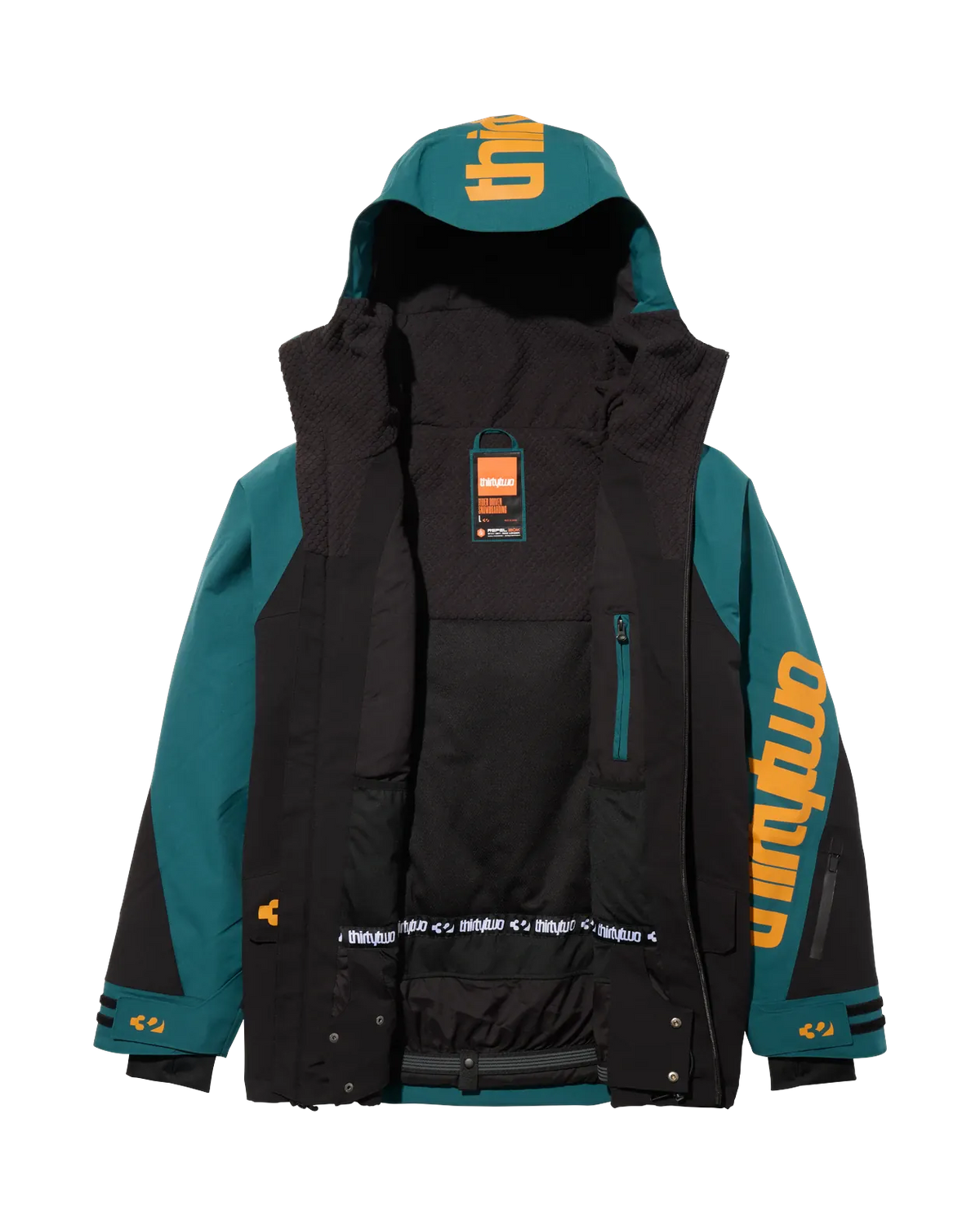 LASHED INSULATED JACKET Outerwear Thirtytwo Rider Driven Snowboarding Snow Premium