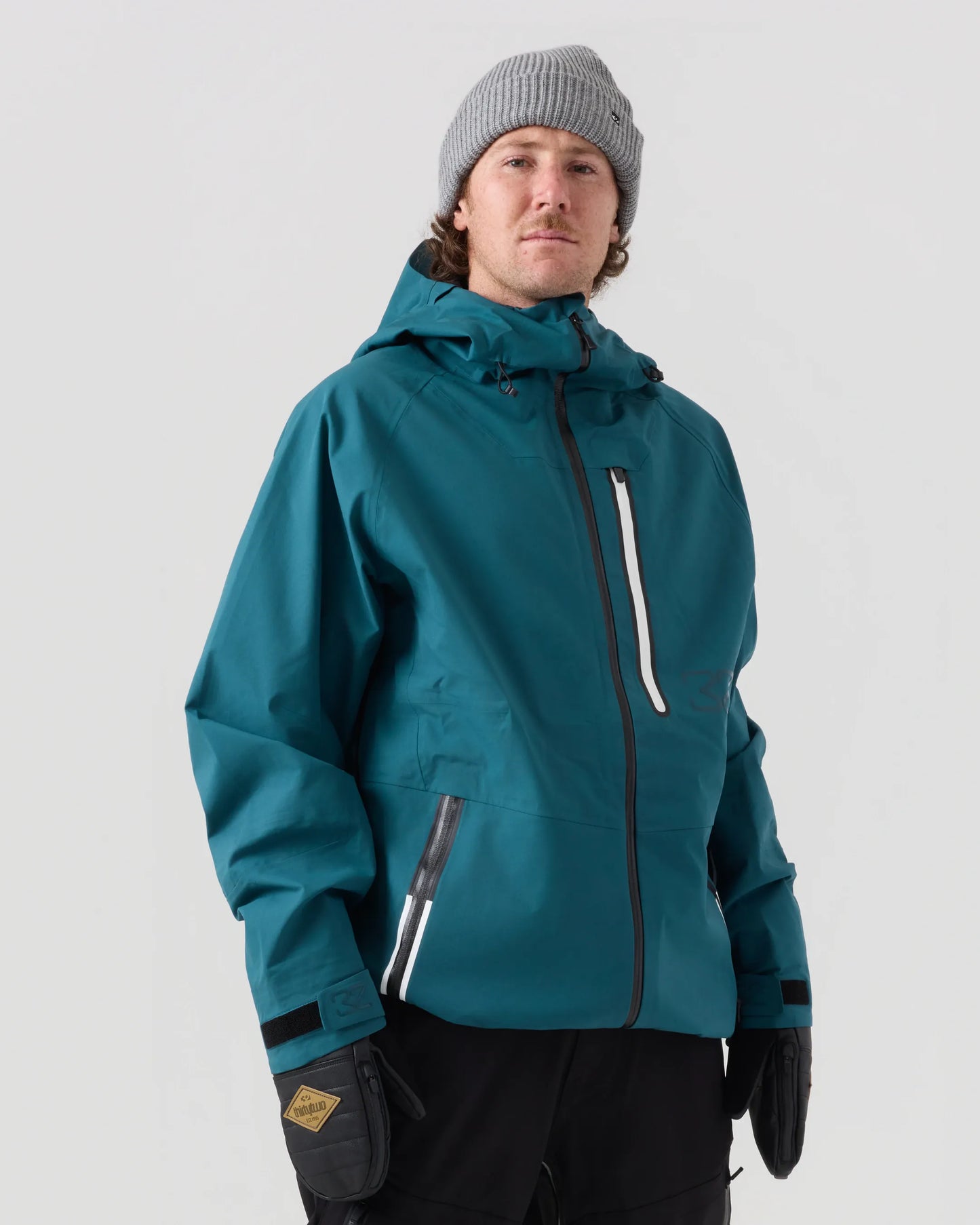 T32M-XLT RECYCLED JACKET Outerwear Thirtytwo DARK TEAL / S Rider Driven Snowboarding Snow Premium 7630961803872 T.27.JKM.XLT.329.2S.1