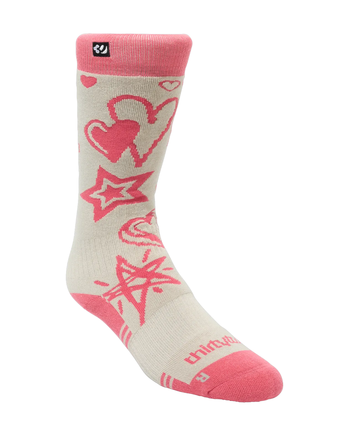 W DOUBLE SOCK Accessories Thirtytwo PINK / L/XL Rider Driven Snowboarding Snow Premium 7630961808983 T.27.OZW.WDS.650.L/XL.1