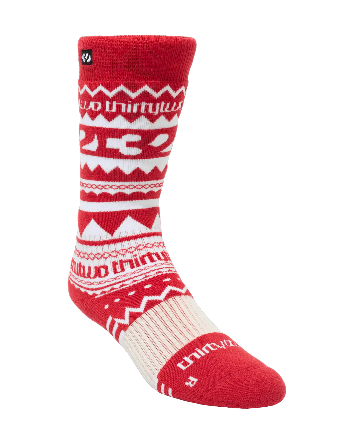 W MERINO SOCK Accessories Thirtytwo RED / L/XL Rider Driven Snowboarding Snow Premium 7630961808884 T.27.OZW.WMS.600.L/XL.1