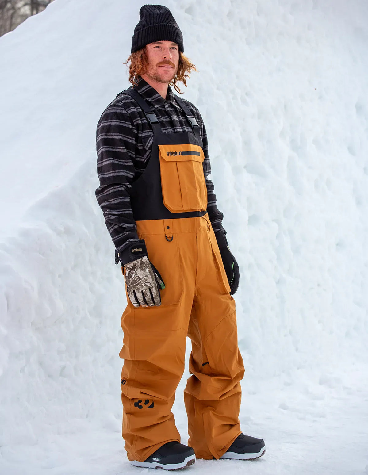Basement Bib Outerwear Thirtytwo Rider Driven Snowboarding Snow Premium
