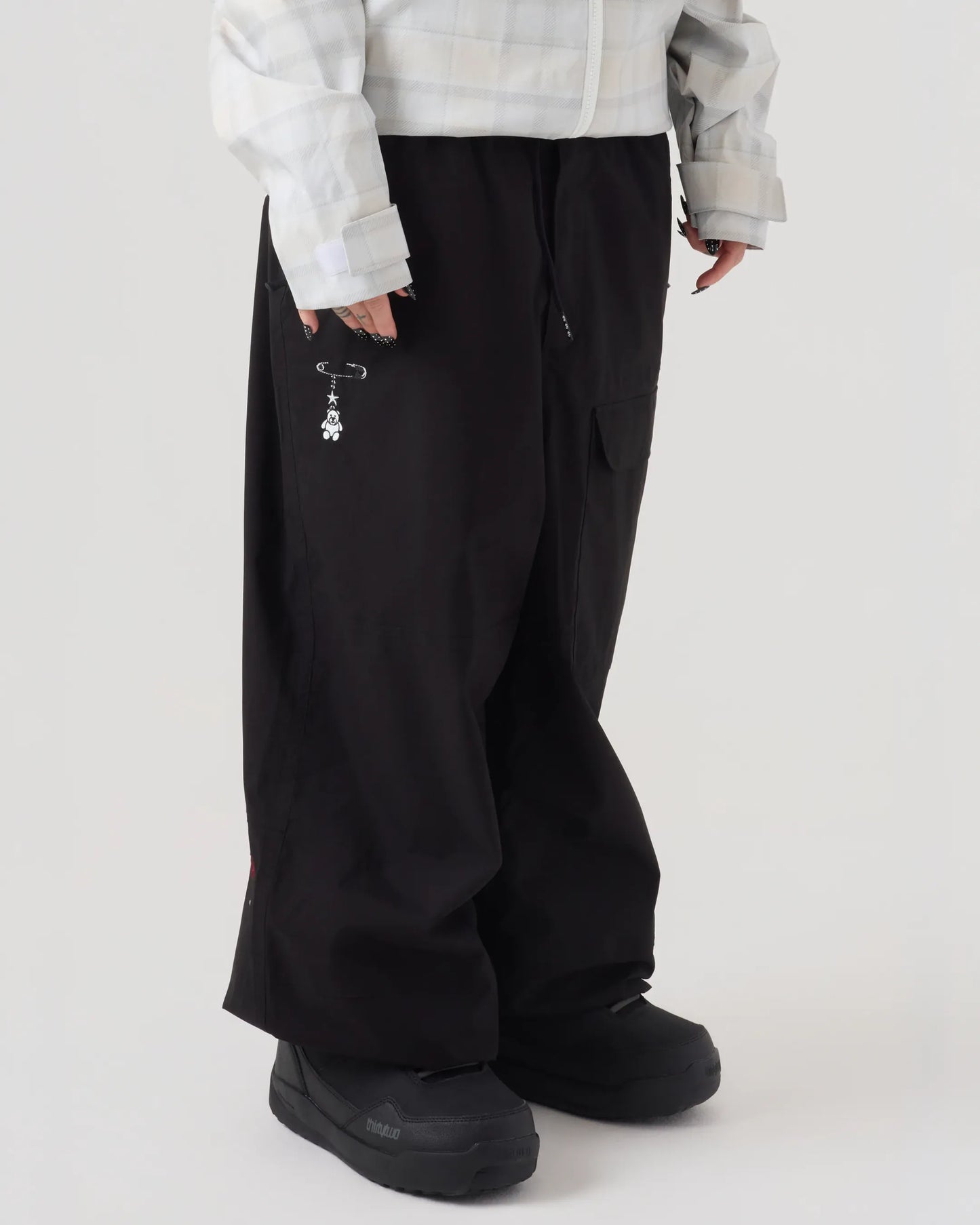 JIB PANT Outerwear Thirtytwo BLACK / XS Rider Driven Snowboarding Snow Premium 7630961806385 T.27.PTM.JBP.001.1XS.1