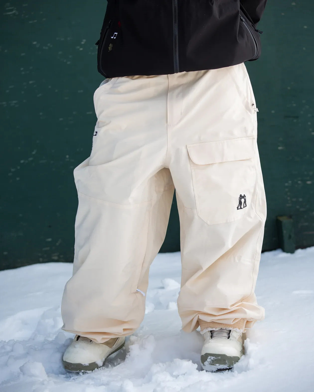 JIB PANT Outerwear Thirtytwo OFF WHITE / XS Rider Driven Snowboarding Snow Premium 7630961806262 T.27.PTM.JBP.744.1XS.1