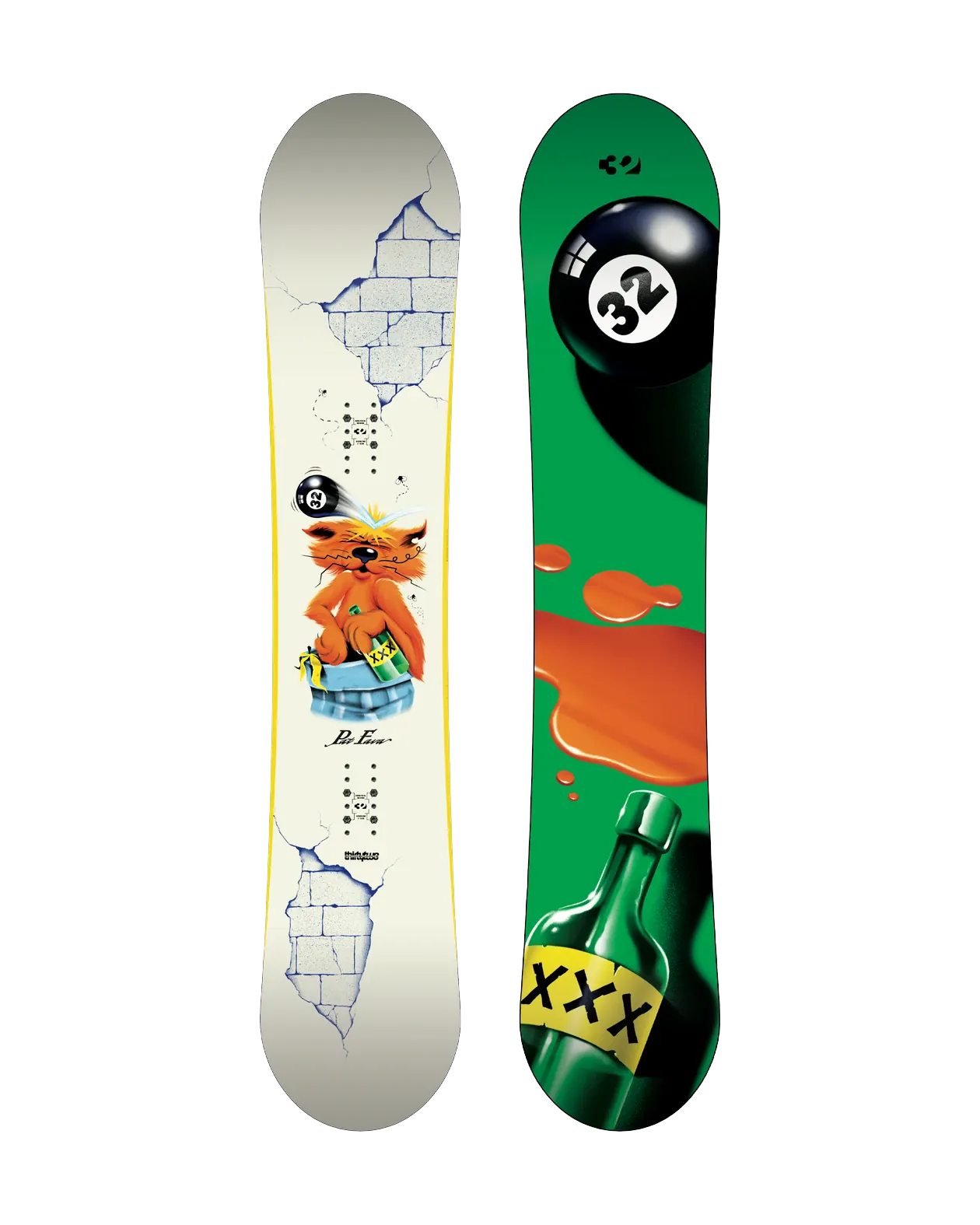 XXX Fava Pro Snowboards Thirtytwo 152 Rider Driven Snowboarding Snow Premium 7630680890481 T.27.SNM.PAT.000.152.1