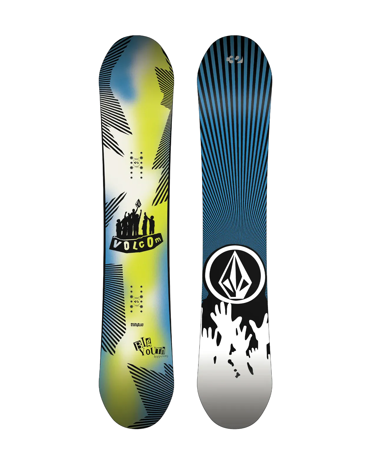 VOLCOM BYH Youth Snowboards Thirtytwo 125 Rider Driven Snowboarding Snow Premium 7630680890832 T.27.SNU.BYH.000.125.1