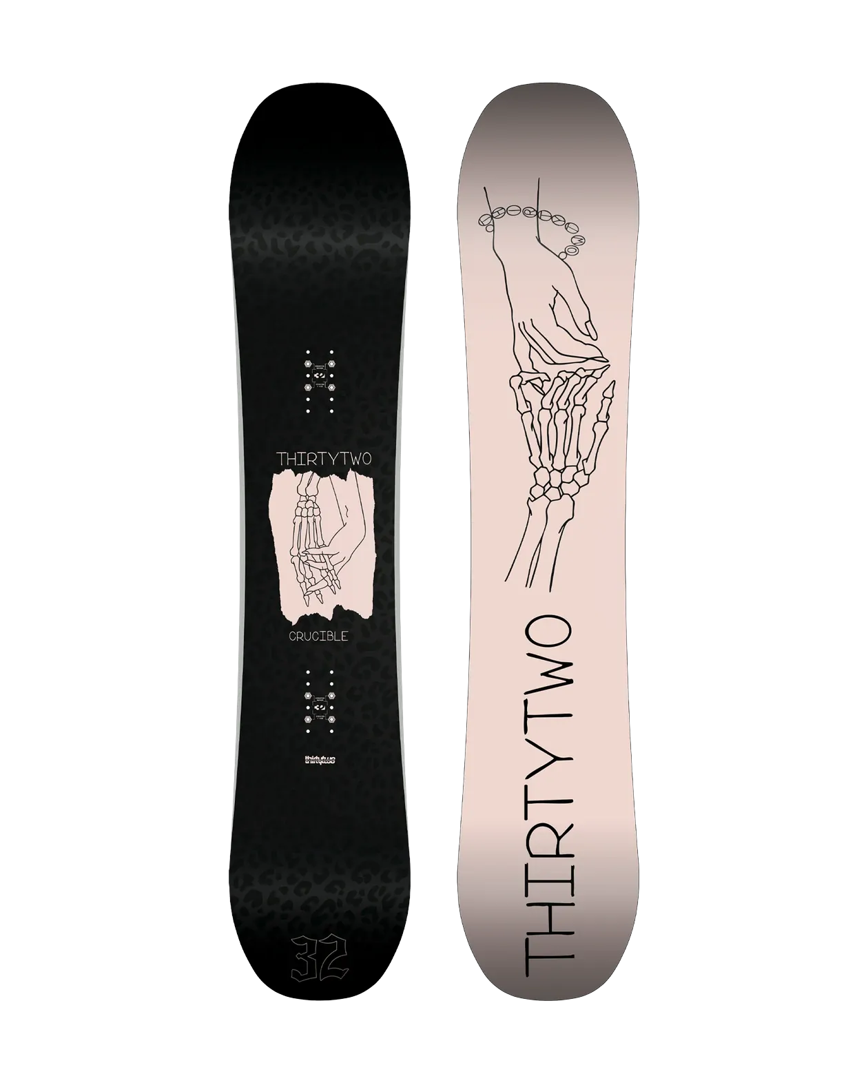Women's Crucible Snowboards Thirtytwo 139 Rider Driven Snowboarding Snow Premium 7630680890221 T.27.SNW.CRU.000.139.1
