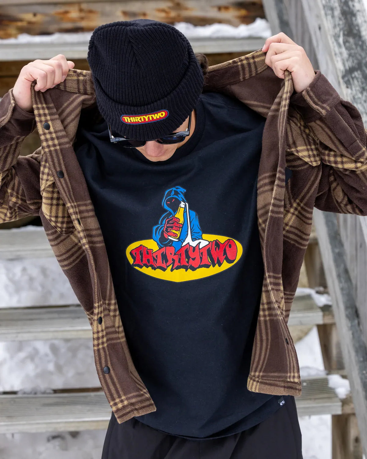STREETS TEE Apparel Lifestyle Thirtytwo Rider Driven Snowboarding Snow Premium