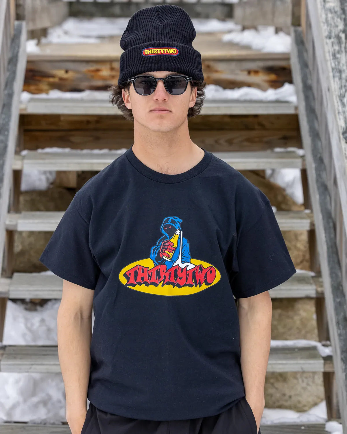 STREETS TEE Apparel Lifestyle Thirtytwo Rider Driven Snowboarding Snow Premium