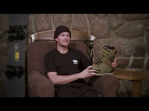 Men's Lashed x Corduroy Boots Black/Print | thirtytwo US