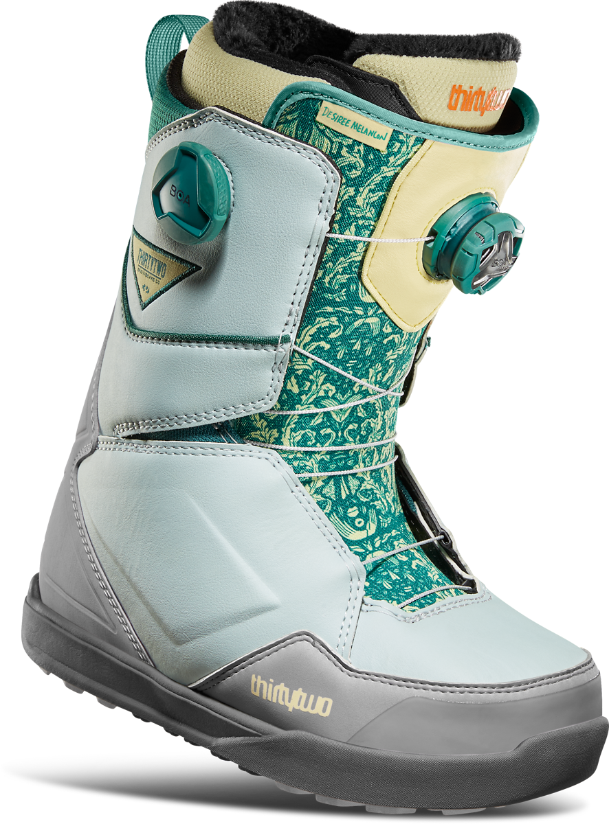 WOMEN&#39;S LASHED DOUBLE BOA X MELANCON SNOWBOARD BOOTS