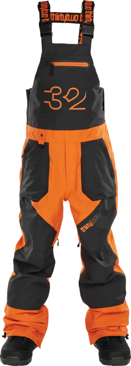 YOUTH BASEMENT BIB Non-Insulated Pants ThirtyTwo Rider Driven Snowboarding Snow Premium